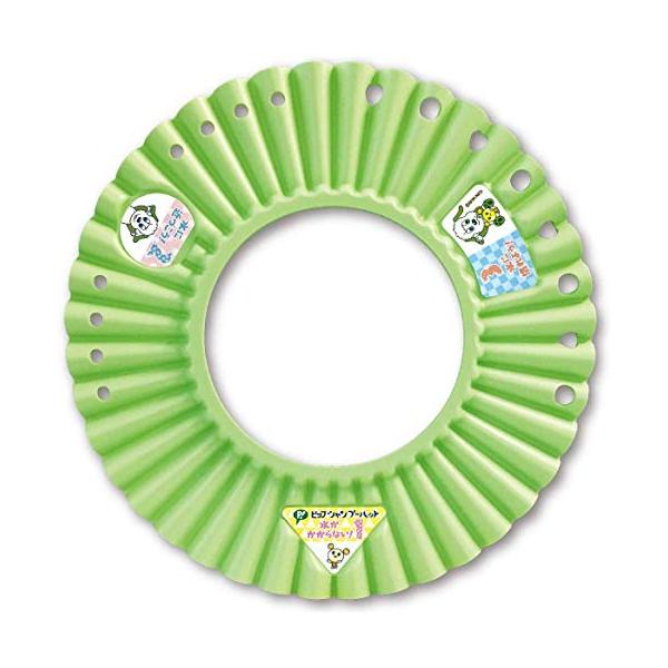 ・グリーン 1個 (x 1) ・[製造国] 日本・お水へっちゃらシャンプーハット。・ステップ1:お顔にシャンプーや水がかからないから、楽しくシャンプーできます。ステップ2:水がしずくになって落ちてくるので怖がらずに水を我慢。ステップ3:お顔...