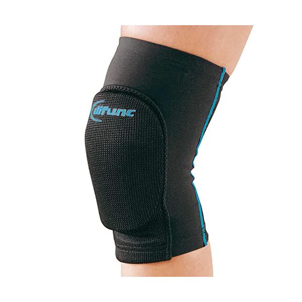 他サイト： D&amp;M ディーアンドエム difunc ディファンク トリコットパッド付 膝サポーター バレーボール 保護 衝撃吸収 吸汗 速乾 伸縮 軽量 メの商品画像