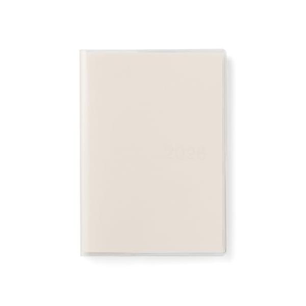 白/B6/84854545・Size:B6Color:白・パッケージ個数:1・原産国・地域 : 日本・仕様・混率 : 中紙：上質紙　カバー部分：塩化ビニル樹脂　しおり：レーヨン