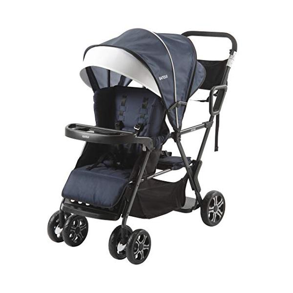 カトージ 二人乗りベビーカー 二人でゴー 4か月~ () 41911 ネイビー