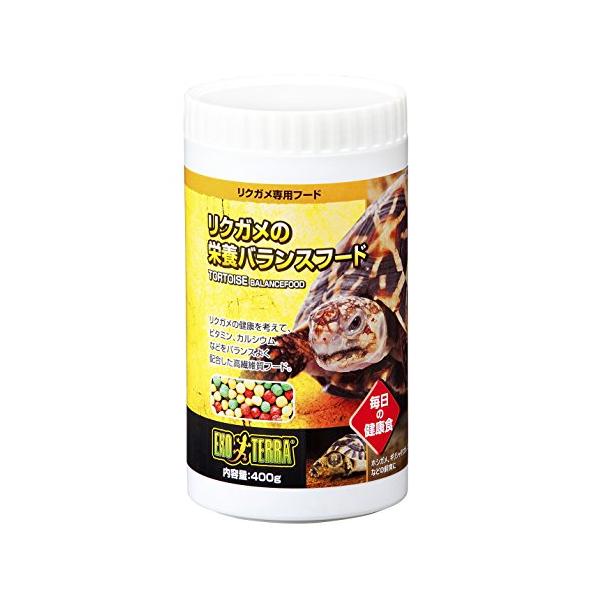 -/400g/4972547024152・Size:400g・パッケージ個数:1・本体サイズ (幅X奥行X高さ) :9.2×9.2×17.5cm・本体重量:400g・原産国:タイ・リクガメの健康を考えて、ビタミン、カルシウムなどバランスよく...