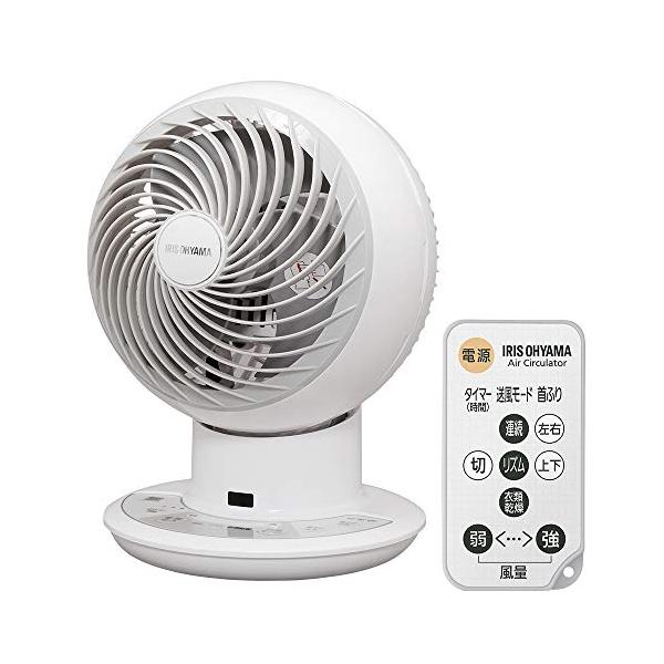 他サイト： アイリスオーヤマ サーキュレーター アイ 静音 上下左右首振り 24畳 パワフル送風 DCモーター リモコン付き ホワイト PCF-SDC15Tの商品画像