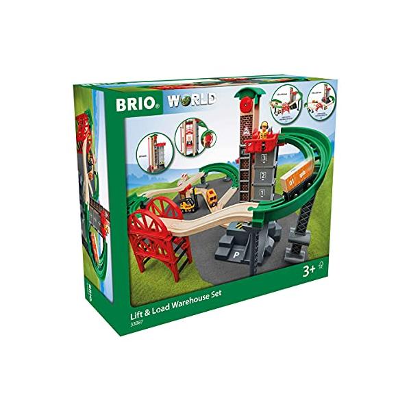 (未使用･未開封品)　BRIO (ブリオ) WORLD ウェアハウスレールセット [ 木製レール おもちゃ ] 33887 6k88evb Amazon | BRIO (ブリオ) ウェアハウスレールセット 33887 対象