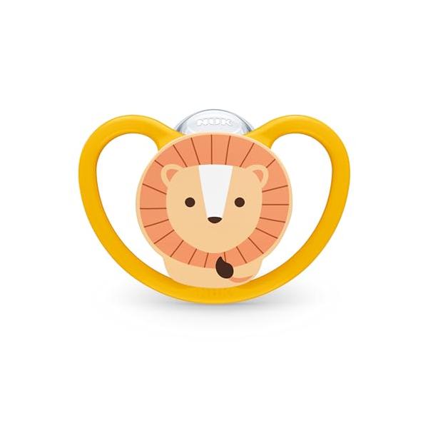 NUK おしゃぶり ヌーク スペース 新商品 新生児 s mサイズ いつから 0歳 6ヶ月 いつまで 1歳 18ヶ月 赤ちゃん 寝かしつけ 消毒ケース付 2024