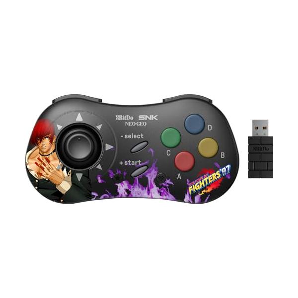 他サイト： 【ネオジオミニ/Android(9.0以上)/PC対応】8BitDo NEOGEO Wireless Controller Iori Yagamの商品画像