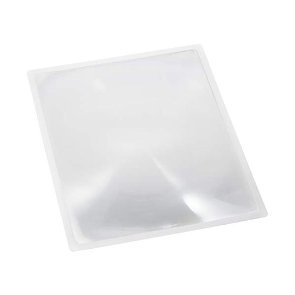 ・ レンズ寸法:199×263mm ・倍率(倍):2・レンズ寸法(mm):199×263・厚み(mm):0.5・外寸(mm):215×280・レンズ:フレネルレンズ