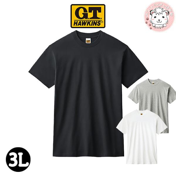 GUNZE（グンゼ） ホーキンス クルーネック Tシャツ 半袖 3枚組 綿100