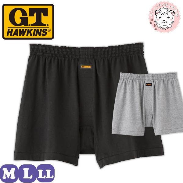 G.T.HAWKINS グンゼ ホーキンス ニットトランクス 綿100% 前あき M/L