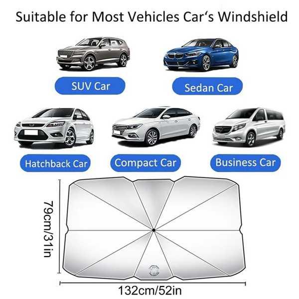 車用パラソル付き折りたたみ式フロントパラソル サンシェード フロントガラス フロントガラス ファッショナブル mg用 tf gt zr rx5 rx8 350 