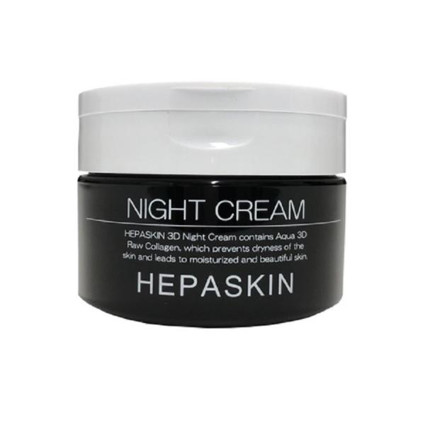 3Dナイトクリーム 100g ヘパスキン HEPASKIN 目元 しわ 乾燥 ヒト幹細胞培養液 保湿クリーム