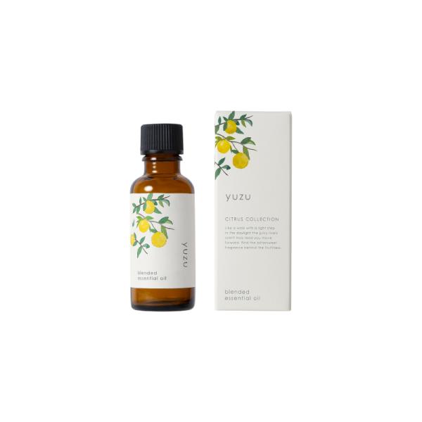 国産ゆず レモン 30ml アロマ用精油　エッセンシャルオイル 生活の木 ゆず ブレンド精油 30ml アロマオイル エッセンシャルオイル