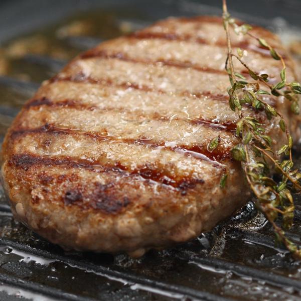 本格派ワイルドビーフハンバーグステーキ120gx4計480g　Wild Beef Hamburg Steak