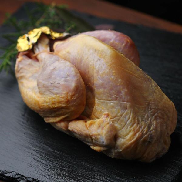 ホロホロ鳥 丸鶏 フランス産 パンタド　900g- 生肉（ロースト用） 豪華なディナーに お祝い事に -SKU309