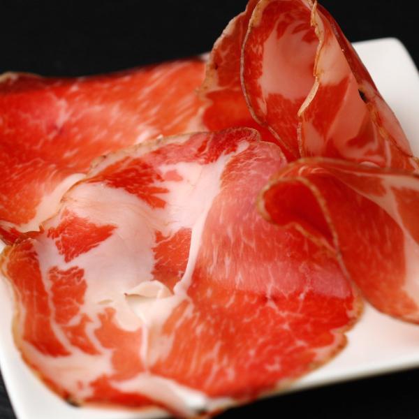 イタリア産 コッパ（生ハム） スライス 150g お酒のおつまみに -SKU828