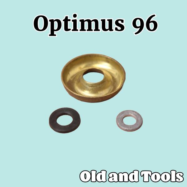 オプティマス 96 真鍮スピリット カップ 3点セット / 余熱皿 Optimus