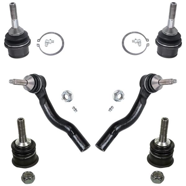 【並行輸入品】 Detroit Axle Front 6pc Suspension Kit for 03 05 Ford Crown Vic