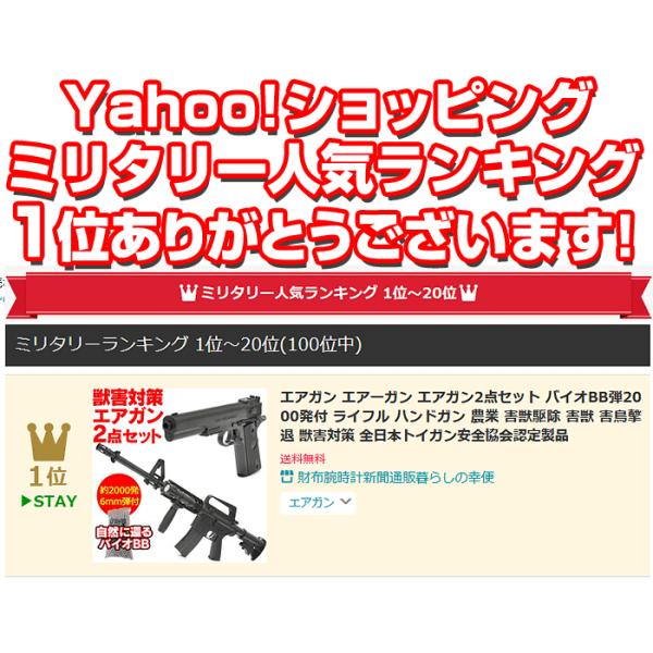 エアガン エアーガン ライフル ハンドガン 18以上 猿 イノシシ カラス 猫 ハクビシン 駆除方法 害獣対策グッズ バイオbb弾 00発付き 害鳥 撃退 Buyee Buyee Japanese Proxy Service Buy From Japan Bot Online
