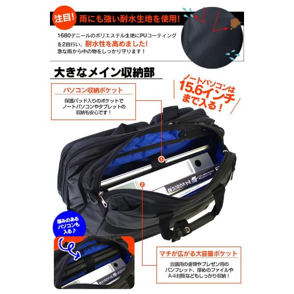 ビジネスリュック 通勤 パソコン入る ノートpc 社会人 出張 一泊二日 営業 カバン メンズ 3way 大容量 おしゃれ ビジネスバッグ 軽量 自立 B4 Pc 耐水素材 Buyee Buyee 日本の通販商品 オークションの代理入札 代理購入