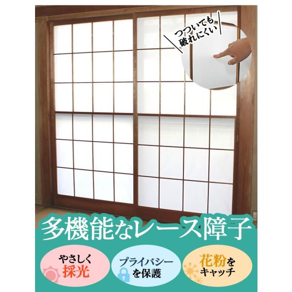 ミラーレース 障子 遮光 遮熱 断熱 レース 障子 ミラー効果 遮像 2枚組 ミラーレース 障子用 和室 おしゃれ 遮光 遮熱 断熱 節電 障子に貼るレース 破れにくい 100cm 0cm 代購幫