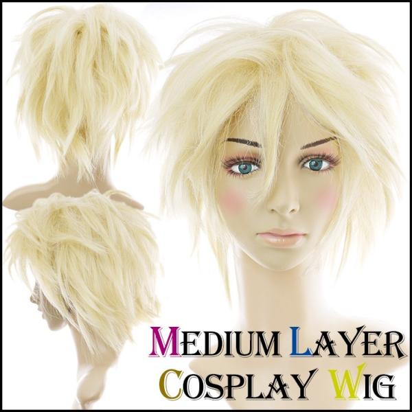 コスプレウィッグ ミディアムレイヤーウィッグ ホワイトミルキー フルウィッグ ショート 金髪 メンズ Buyee Buyee 일본 통신 판매 상품 옥션의 대리 입찰 대리 구매 서비스
