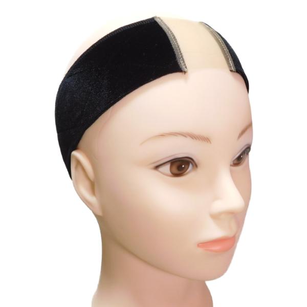 ■ウィッグ用グリップバンド・レース分け目部分にレース素材を配したレースウィッグ、フロントレースウィッグ用のグリップバンドです。ベロアの起毛による抵抗・摩擦でウィッグを固定いたします。インナーキャップの締めつけ感が気になる方やスポーツ時のずれ...