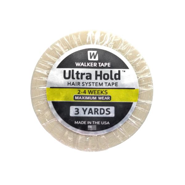 ■ウィッグ用両面テープ（ウルトラホールド）WAKER TAPE定番のウィッグ用両面テープです。粘着力：標準テープ長さ：3ヤード（274.32cm）テープ幅：1cm販売元：WAKER TAPE