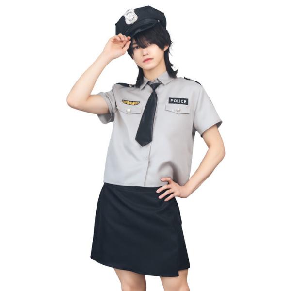 ハニーボーイ グレイッシュポリス 女装男子 女装コスプレ メンズコスチューム