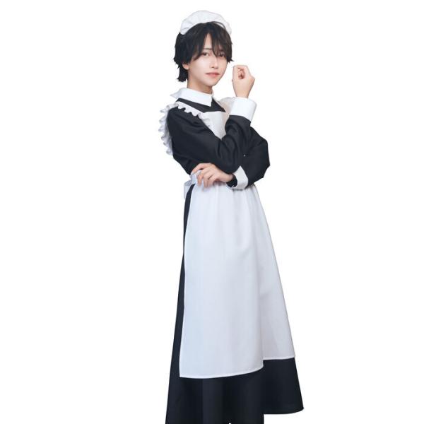 ハニーボーイ ロングメイド 女装男子 女装コスプレ メンズコスチューム