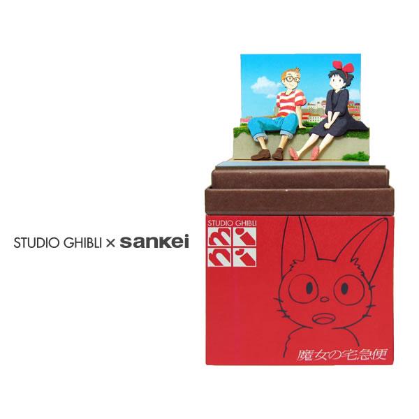 【新品】スタジオジブリ　魔女の宅急便　ブックケース　ドアフック　2点セット スタジオジブリmini 魔女の宅急便 トンボとキキ みにちゅあーとキット