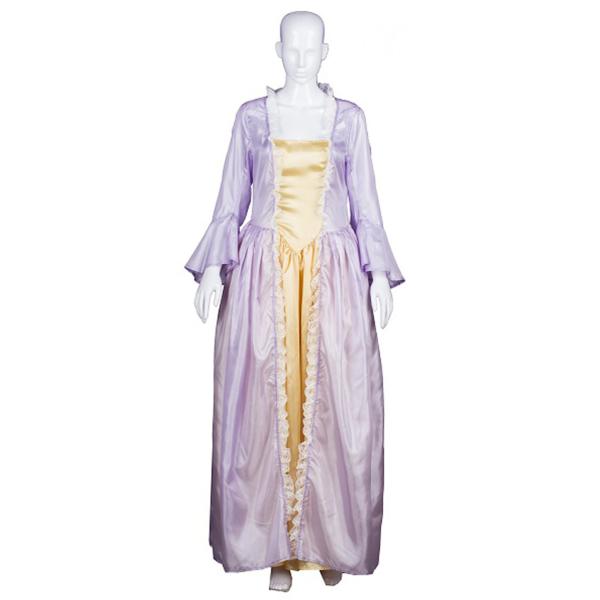 コスプレ、ハロウィン衣装。 マリーアントワネット風の豪華な衣装。