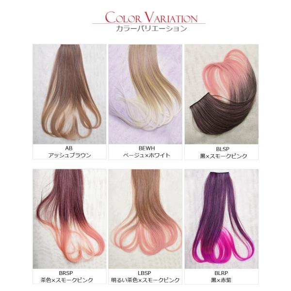 カラーエクステ ワンタッチエクステ グラデーション シルバー 私元気 E01 Buyee Buyee 日本の通販商品 オークションの代理入札 代理購入