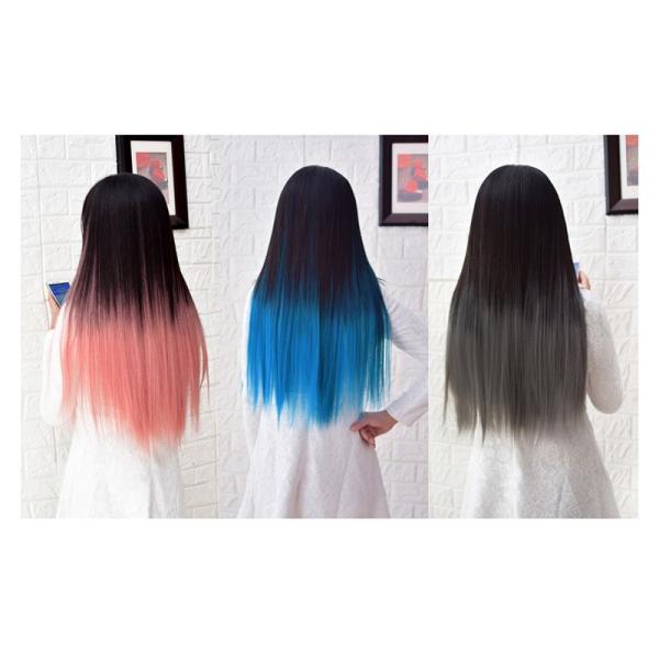 カラーエクステ ワンタッチエクステ グラデーション シルバー 私元気 E01 Buyee Buyee Japanese Proxy Service Buy From Japan Bot Online