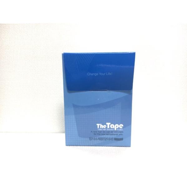 ネット両用面テープ ネットに使える両面テープ かつら ウィッグ カツラ レーステープ ハードテープ 強力テープ 汗に強い 繰り返し使用可能　水色の面をベースネット側、白色の面を頭皮側にして使用します。普通の両面テープは素材がフィルム状になっ...