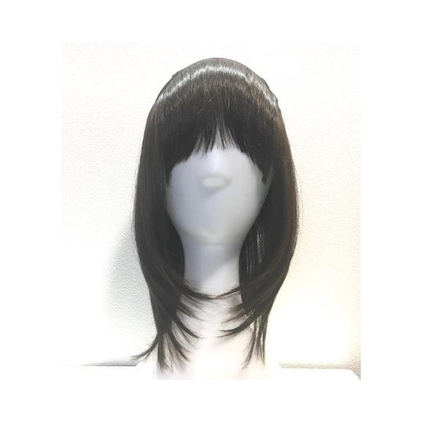 ヘアー付きインナーキャップ2102(人毛30%ミックス)