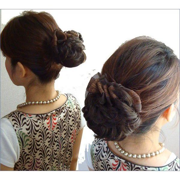 お団子ヘアアクセサリー お団子ネット バレッタネット付 ランキング1位 H 57 H 57 ウイッグwig ルネス 通販 Yahoo ショッピング
