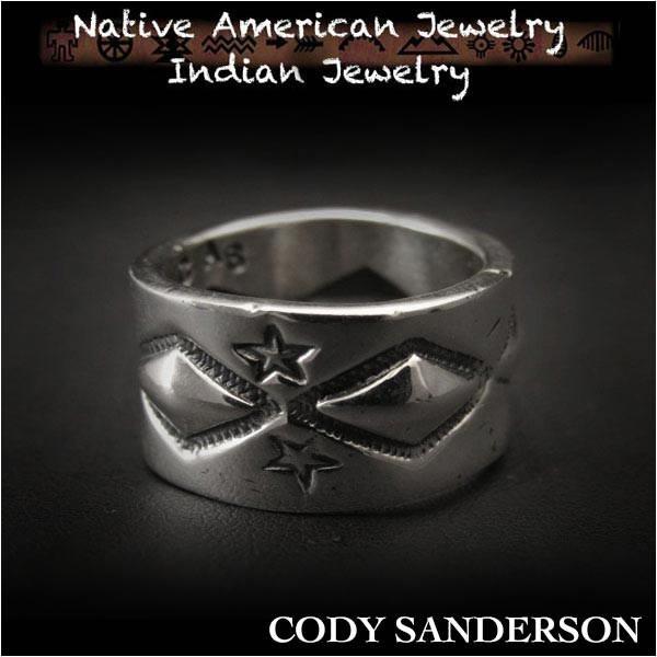新品　コディ サンダーソン／Cody Sanderson　リング　14号　インディアンジュエリー　シルバー925　ナバホ族　ユニセックス (ID na3184r73)