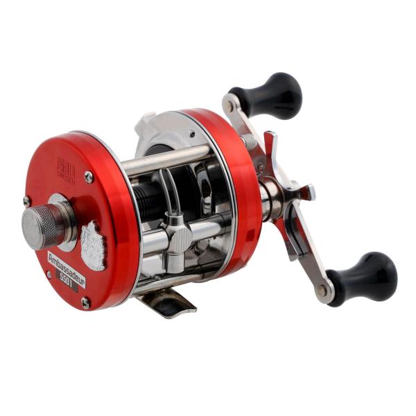 美品！アブ アンバサダー 5501-C3 ABU ambassadeur アブガルシア アンバサダー5501 C3 左 旧モデル グレイボックス