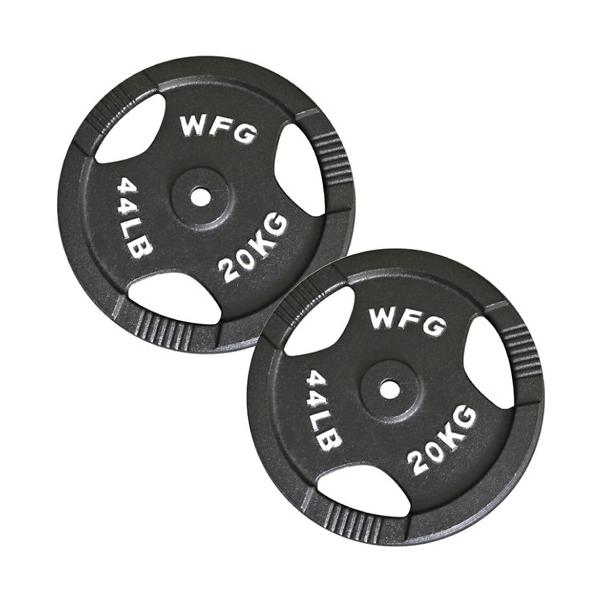 アイアン レギュラー プレート 20kg (2枚) 《返品・交換不可》 / WILD FIT （ワイルドフィット）
