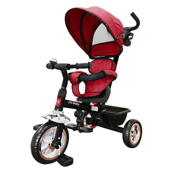 【商品概要】成長に合わせてカスタマイズできる１台３役の三輪車です。ペダルを漕げない時期から、自転車に乗る前まで長く使えます。サイズ：幅51×奥行95×高さ106cm（フル装備時）、重量：8kg（フル装備時）、対象年齢：生後９ヶ月〜４歳頃まで...