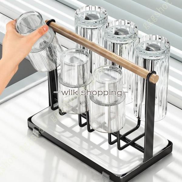 商品の説明製品：A=カップホルダー=25*19*14cm。具体的な製品は画像説明をご覧ください。注意：製品はカップホルダーのみで、カップは含まれていません。カップホルダー、ガラス、容器の乾燥ラックとして使用でき、保管場所としても使用できます...