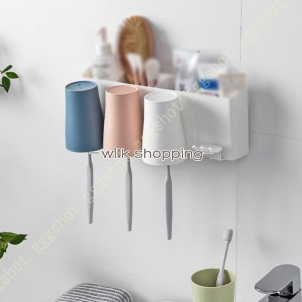 商品の説明歯ブラシスタンド ホルダー 洗面台収納◆材質：プラスチック◆カラー：写真通り◆サイズ：A=14*5*11.5cm（歯磨きコップ×2）、B=23*5*11.5cm（歯磨きコップ×3）、C=31*5*11.5cm（歯磨きコップ×4）、...