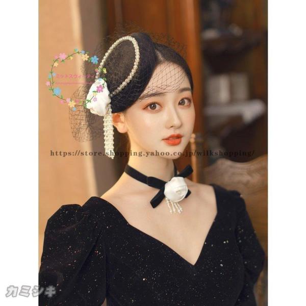 ウェディングハット★ヘッドアクセ★ヘッドドレス★パール★フラワーブーケ ウェディングハット☆ヘッドアクセ☆ヘッドドレス☆パール