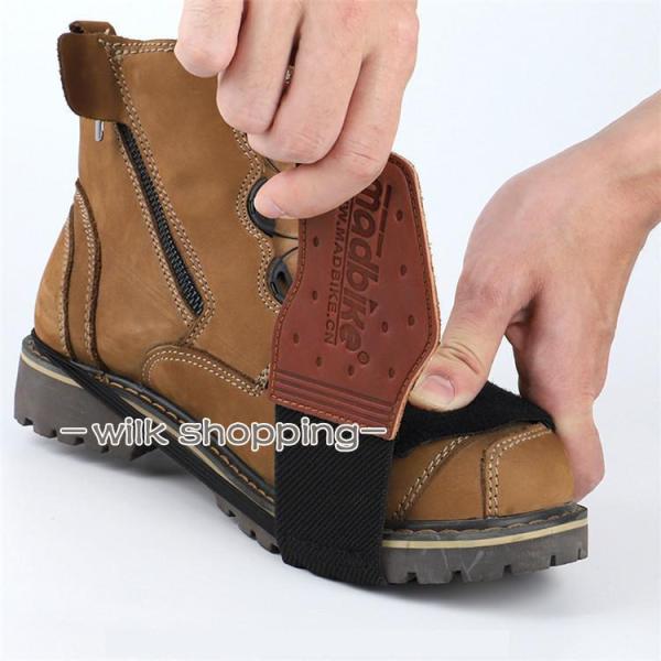 ■ 品名：シフトガード■ 素材：牛革■ カラー：全2色■ サイズ：フリーサイズ（マジックテープ調整）バイク用 シフトチェンジパッド シフトパッド シフトガード シフトカバー 滑り止め 落ちにくい 保護 ブーツ シューズ 簡単装着　ズレない　...