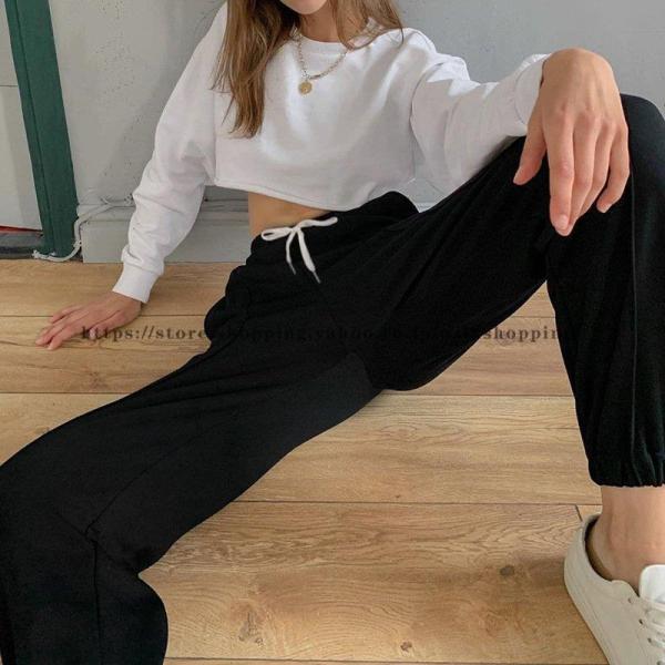 ヒップホップ ロングパンツ レディース スポーツ ファッション 原宿風 ジーンズ ズボン ダンスウェア Hiphop ステージ 公演 超特価激安