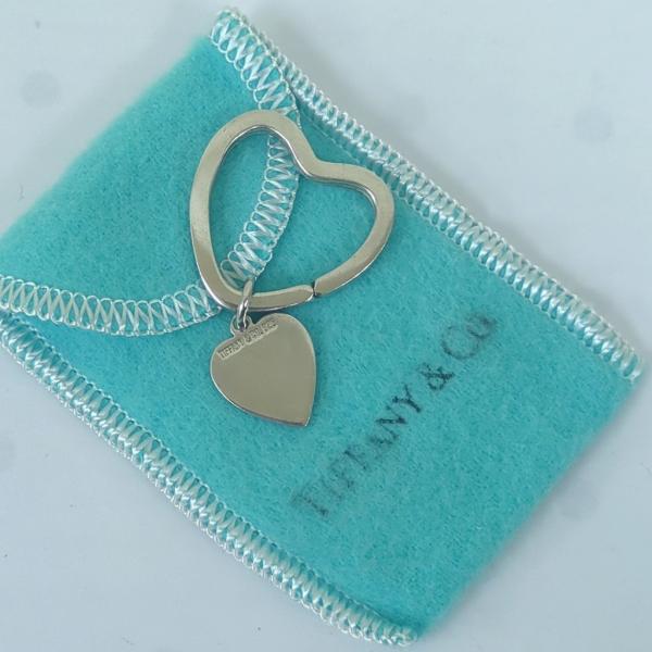 TIFFANY&Co.（ティファニー） Tiffany & Co. ダブルハート キーリング