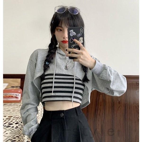 パーカー韓国オルチャンストリートダンス衣装原宿系長袖hiphopショート丈レッスン着v系トレーナートップス Joy Gz0m2ulc Will Style 通販 Yahoo ショッピング