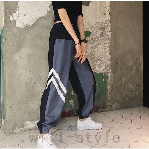 ラインパンツ韓国オルチャンストリートダンス衣装原宿系hiphopジャージ配色レッスン着ボトムス Joy Ydzhgutj Will Style 通販 Yahoo ショッピング