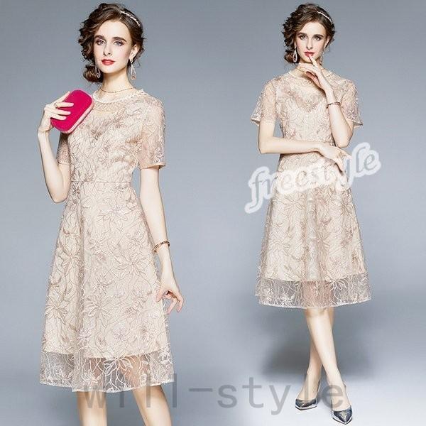 結婚式 ワンピース 安い 結婚式ドレスお呼ばれ 代30 袖あり 代お呼ばれドレス 安い パーティードレス きれいめ Will1022 0365 Will Style 通販 Yahoo ショッピング