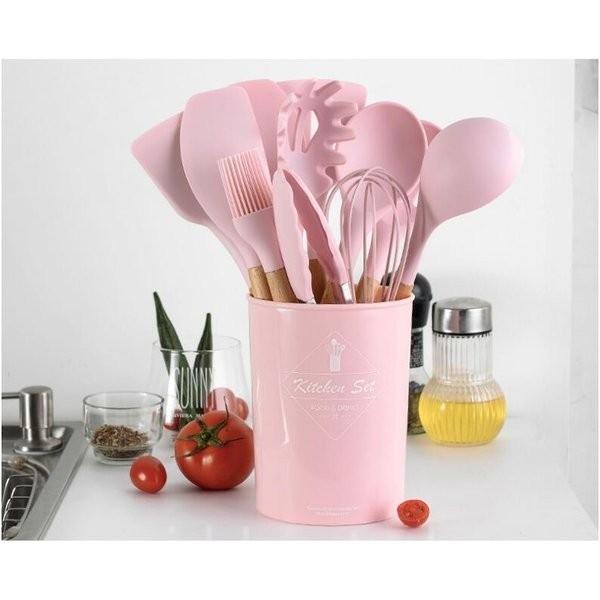 キッチンツールセット 調理器具 セット キッチン用品 台所用品 セット 耐熱 台所用品 シリコン 12個セット 料理 木製のハンドル ブラシ Will1130 Rzstfn2t Will Style 通販 Yahoo ショッピング