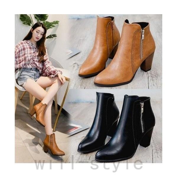 激安 ショートブーツ レディース ハイカット 人工革ブーツ ブーティ 厚底 靴 無地 8cmヒール 大きいサイズ 22 5 26 5cm カジュアルシューズ 歩きやすい Will1215 0iw3yd5z Will Style 通販 Yahoo ショッピング